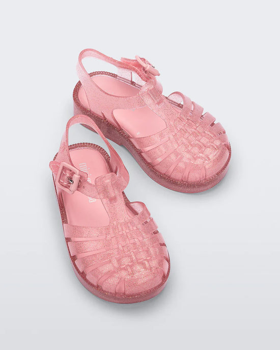 Mini Melissa Possession Sandal Glitter Light Pink