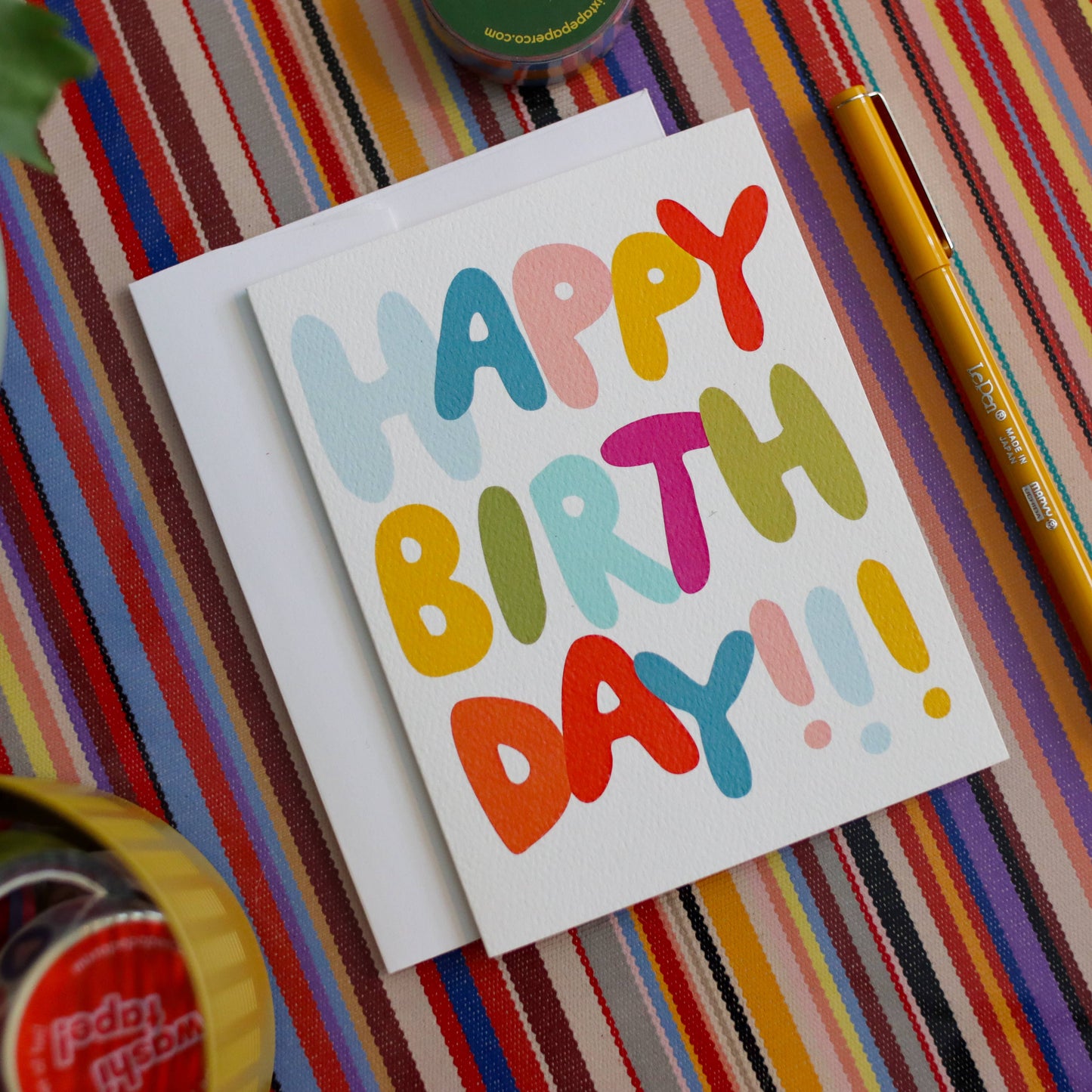 Birthday Balloons Card