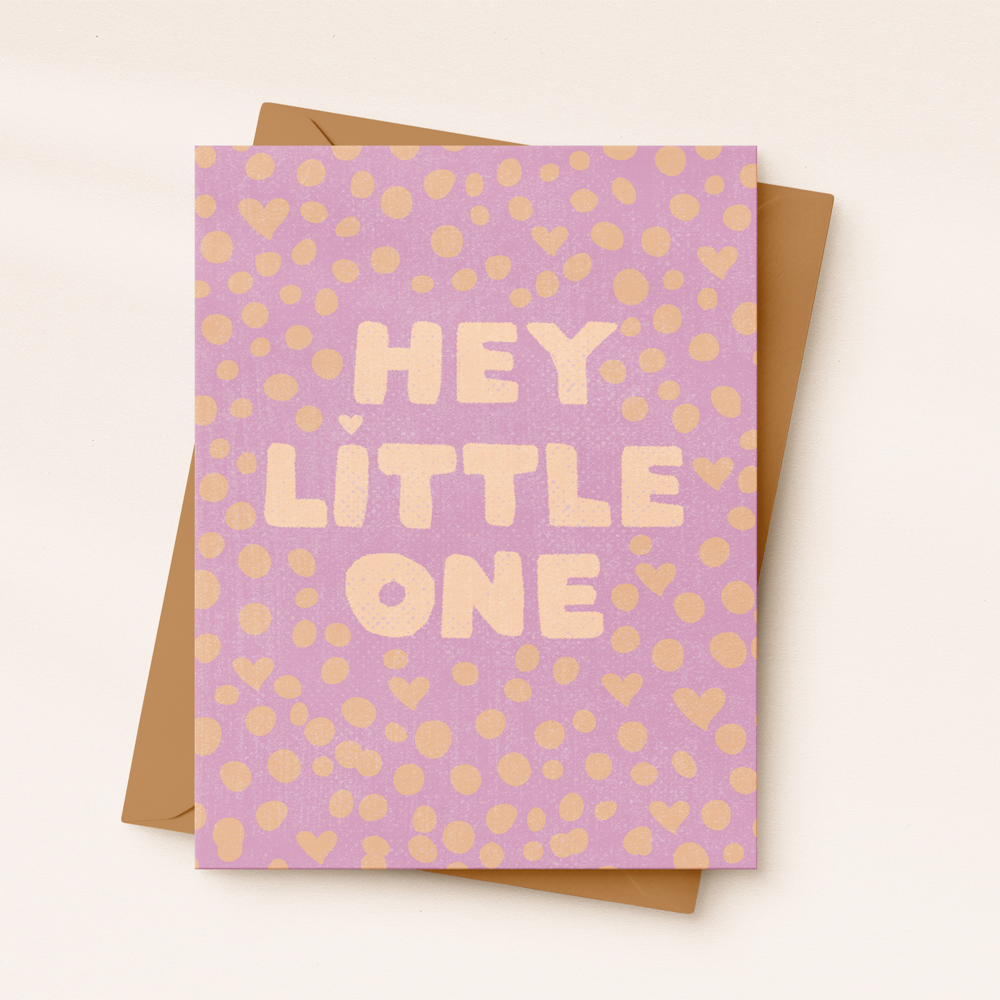 Hey Little One  New Baby Card