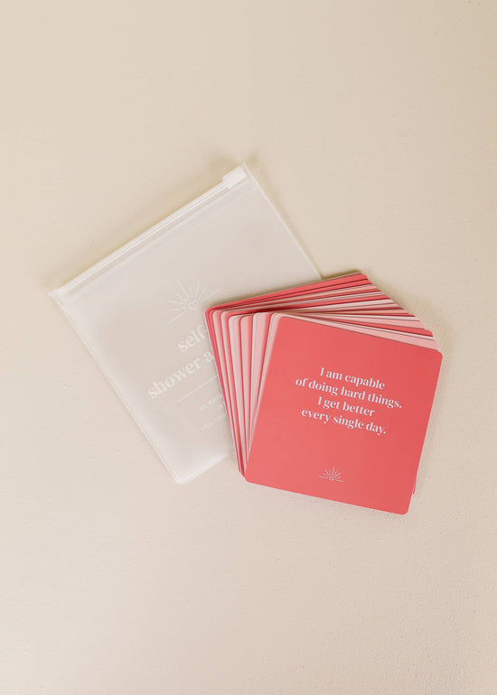 Load image into Gallery viewer, Shower Affirmation™  Cards - Self Love
