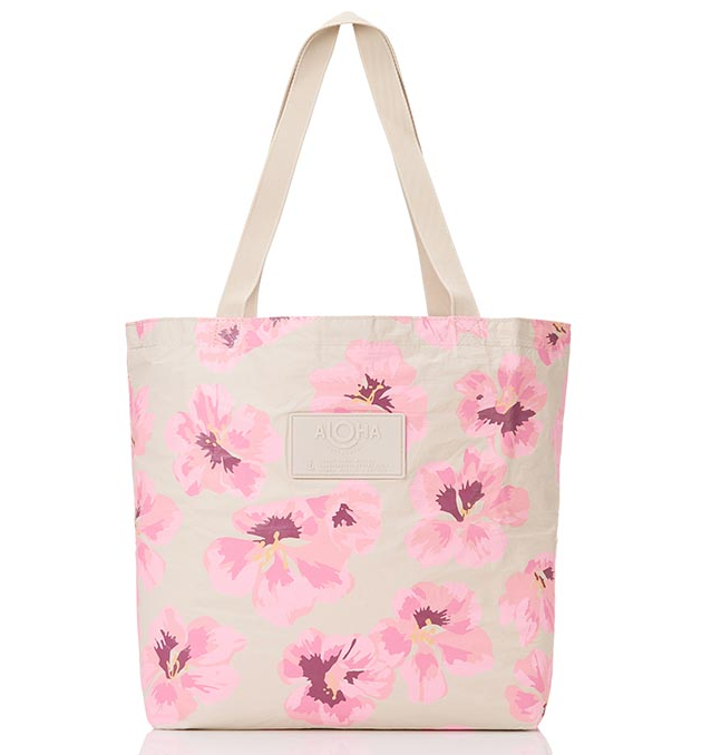 Aloha Collection Flutter Reversible Tote Blush