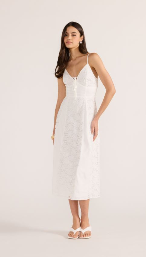 MINKPINK Angel Godet Midi Dress
