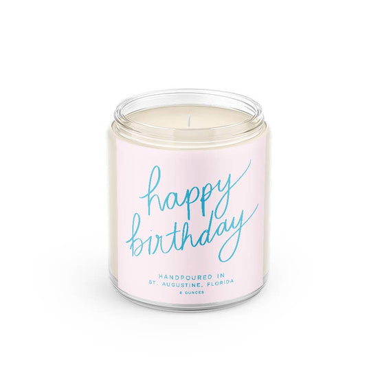 Happy Birthday Soy Wax Hand-Poured Candle