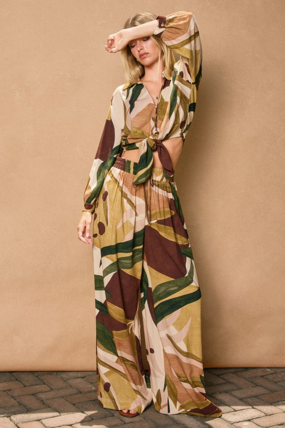 Coconut Grove Wide Leg Pants