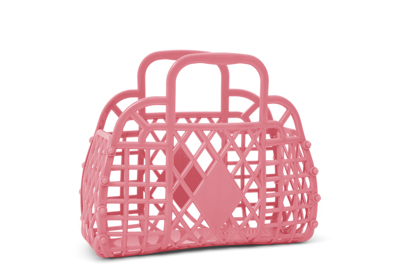 Sun Jellies Retro Basket Jelly Bag - Mini: Primrose Yellow