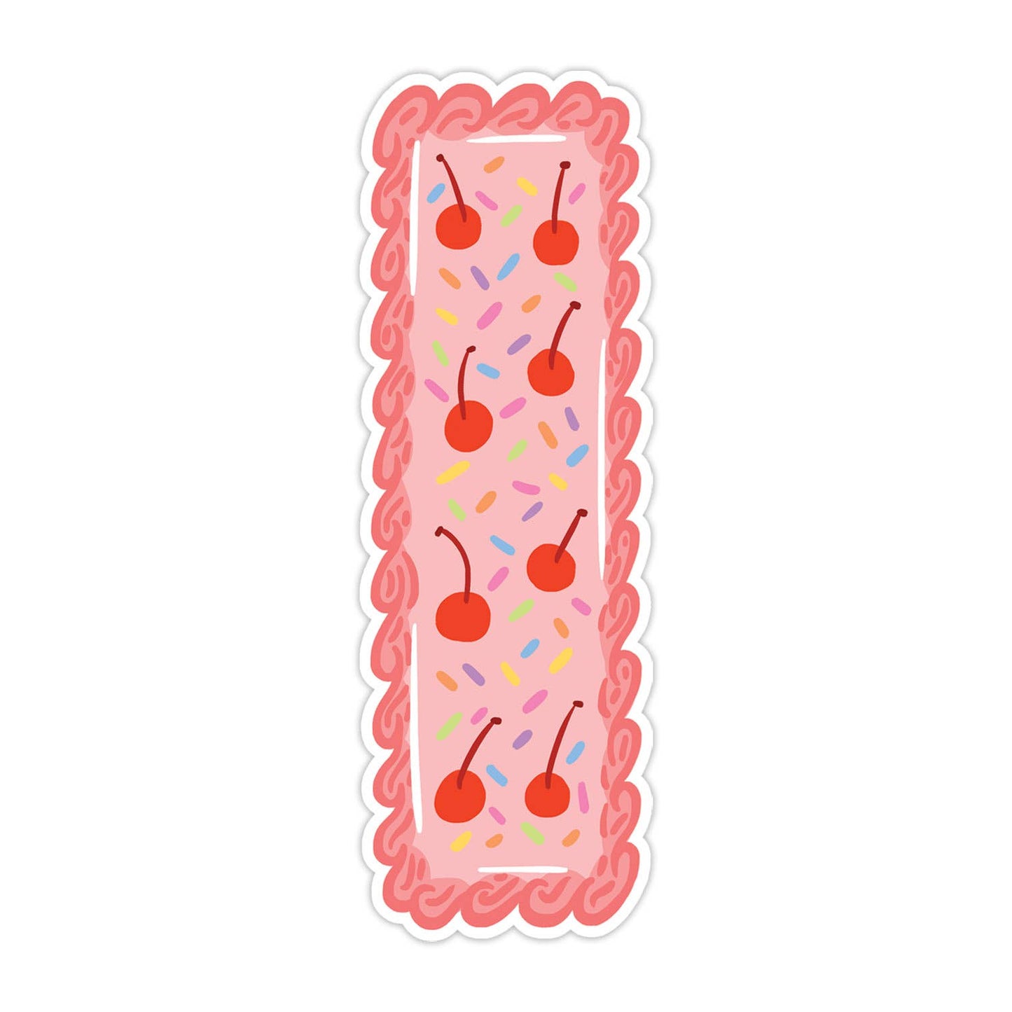 Bar Cake Die Cut Bookmark