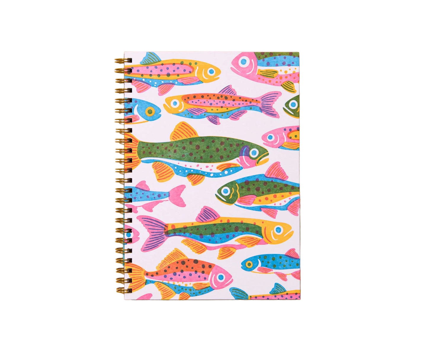 Rainbow Trout Spiral Notebook