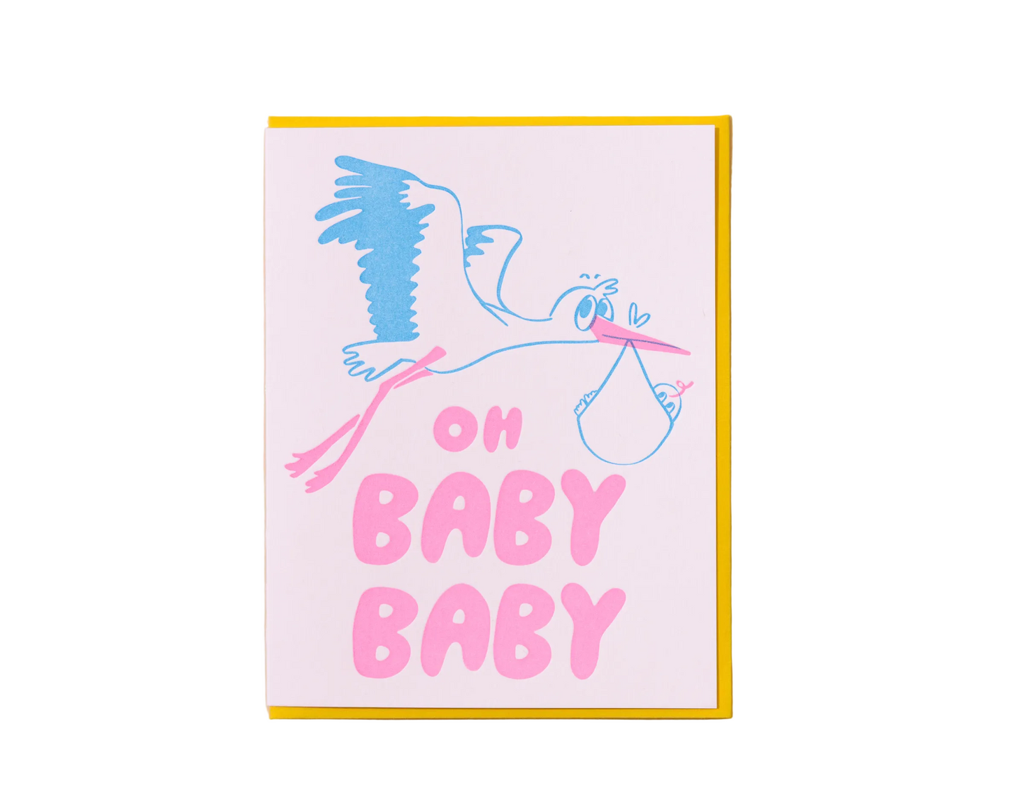 Oh Baby Baby Card