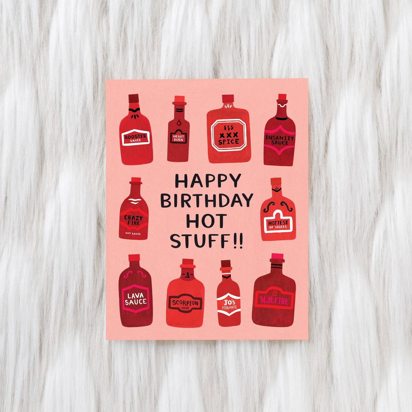 Hot Stuff Birthday Greeting Card