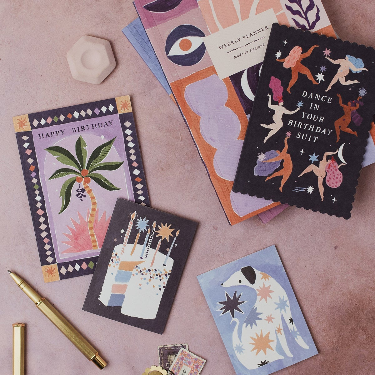 Tropical Summer Birthday Card