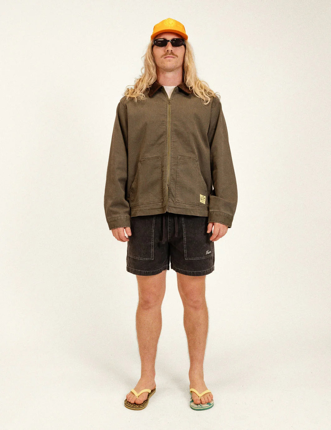 Duvin Stitch Walk Short Black