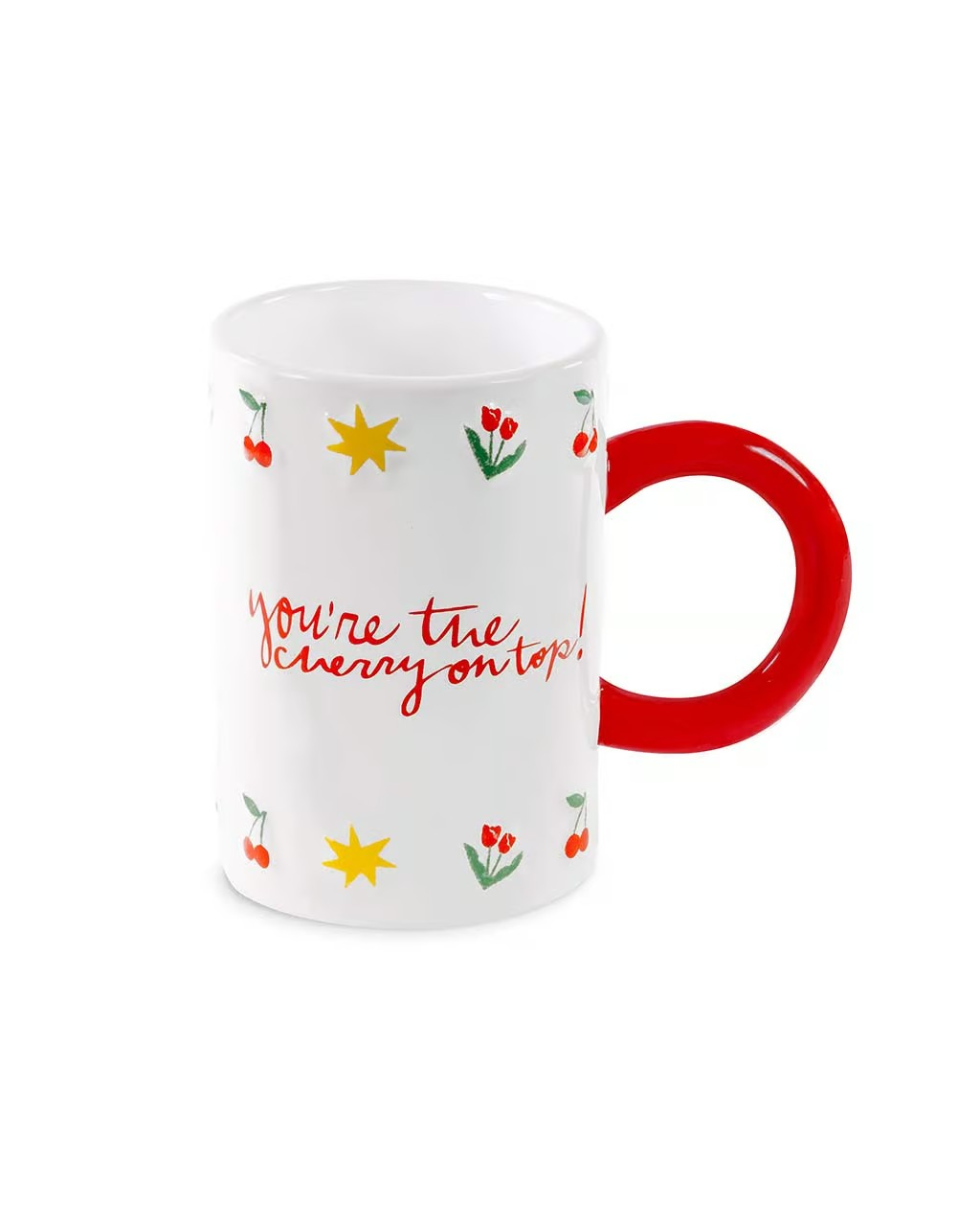 Ban.do Hot Stuff Ceramic Mug Cherry On Top