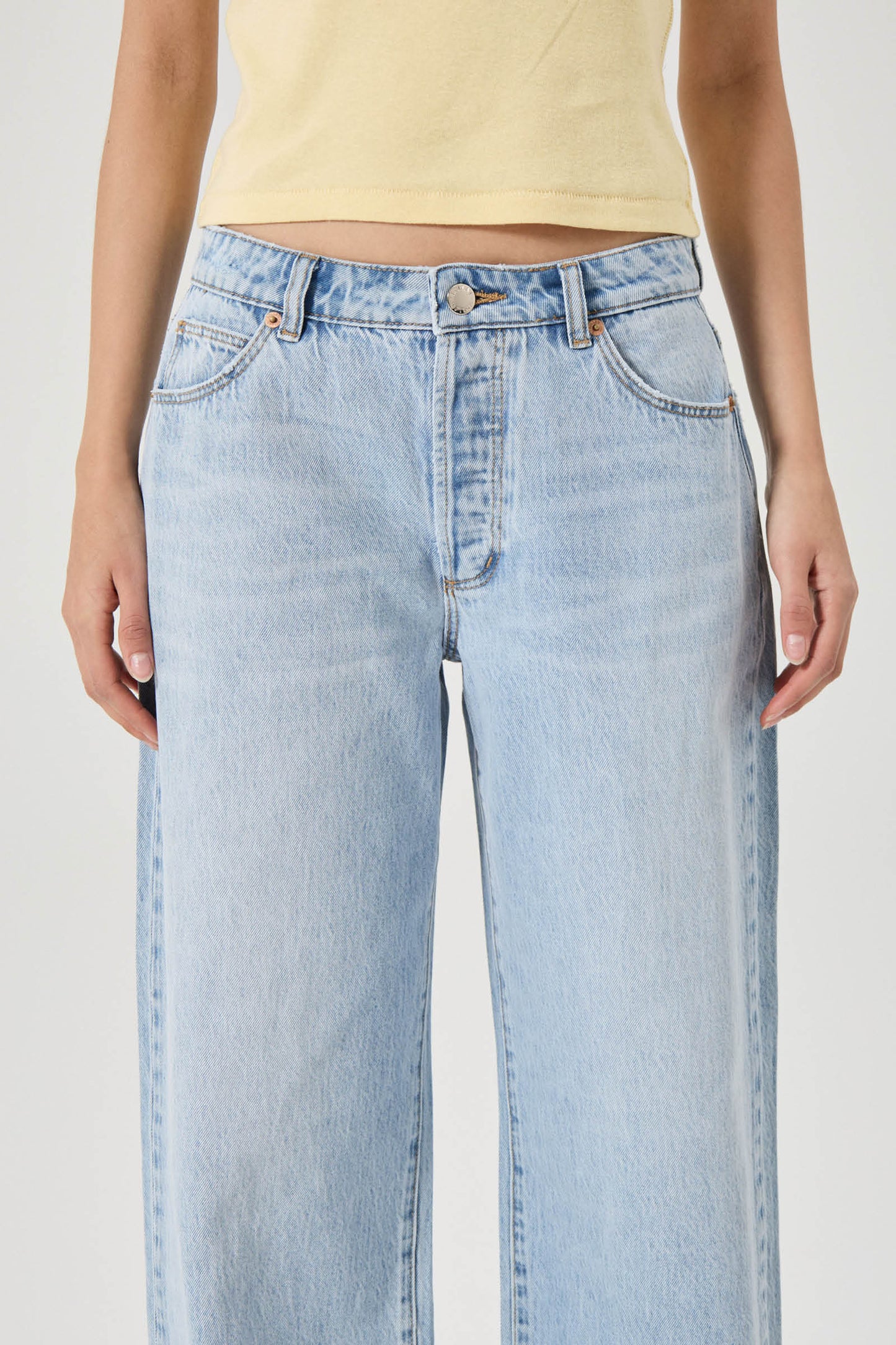 Rolla's Kate Baggy Jeans Breezy Blue