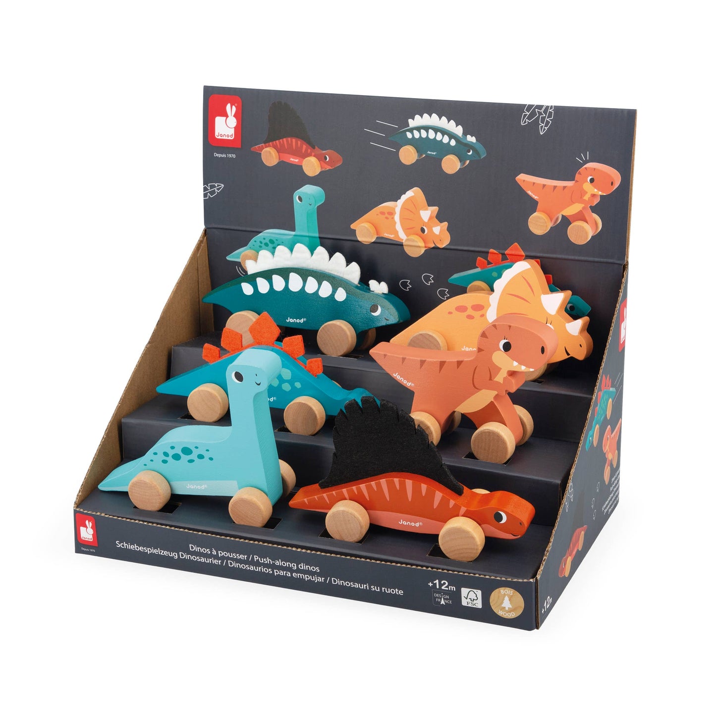 Dinos Push-Along Dinosaur