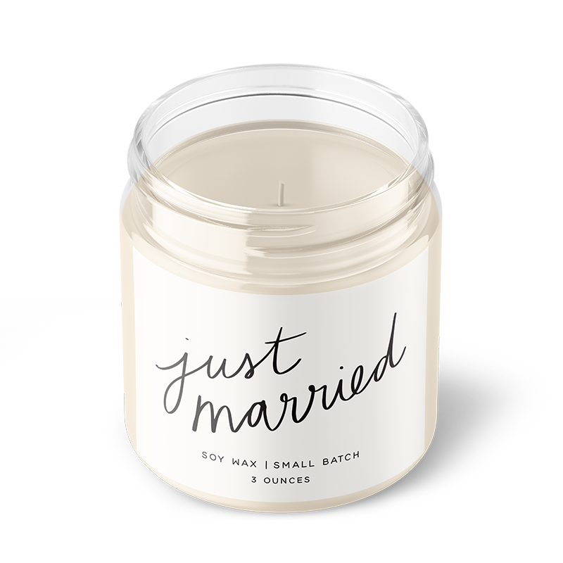 Just Married 3oz Soy Candle