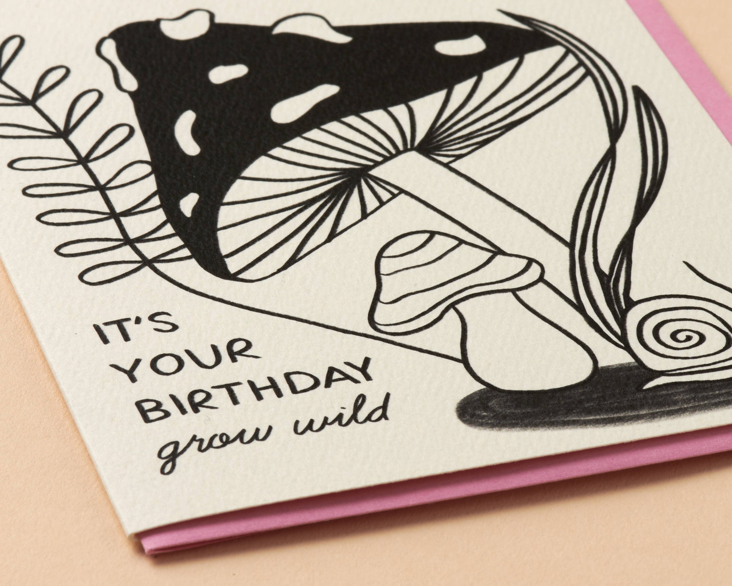Grow Wild Birthday Card