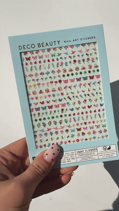 Deco Beauty Nail Art Stickers - Teeny Flowers