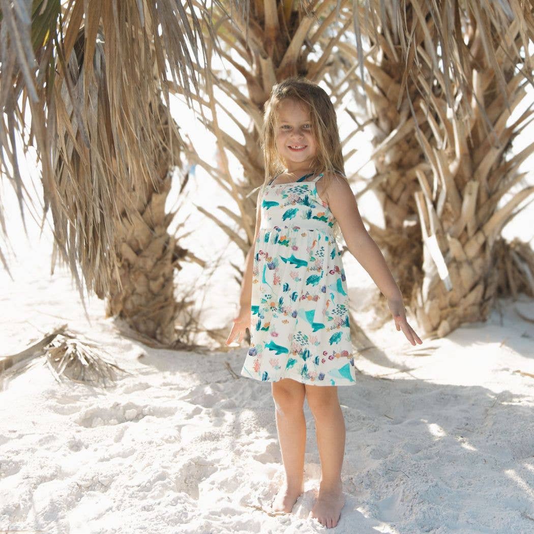 Emerson & Friends Coral Reef Bamboo Sundress