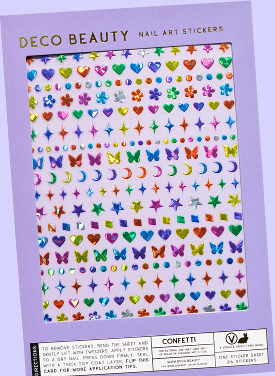 Deco Beauty Nail Art Stickers - Confetti