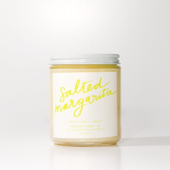 Salted Margarita Soy Wax Hand-Poured Candle