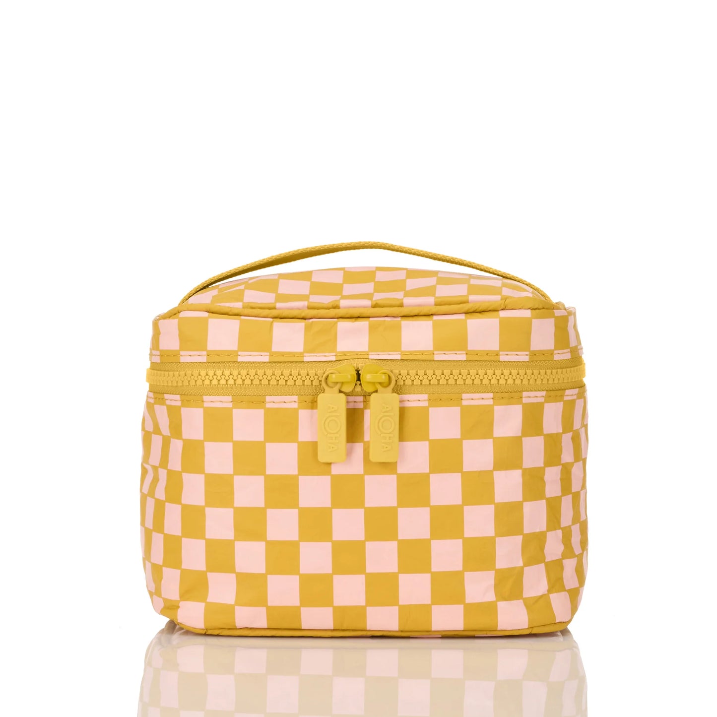 Aloha Collection Cabin Crew Kit Petite Check Hey Girl Hot Mustard
