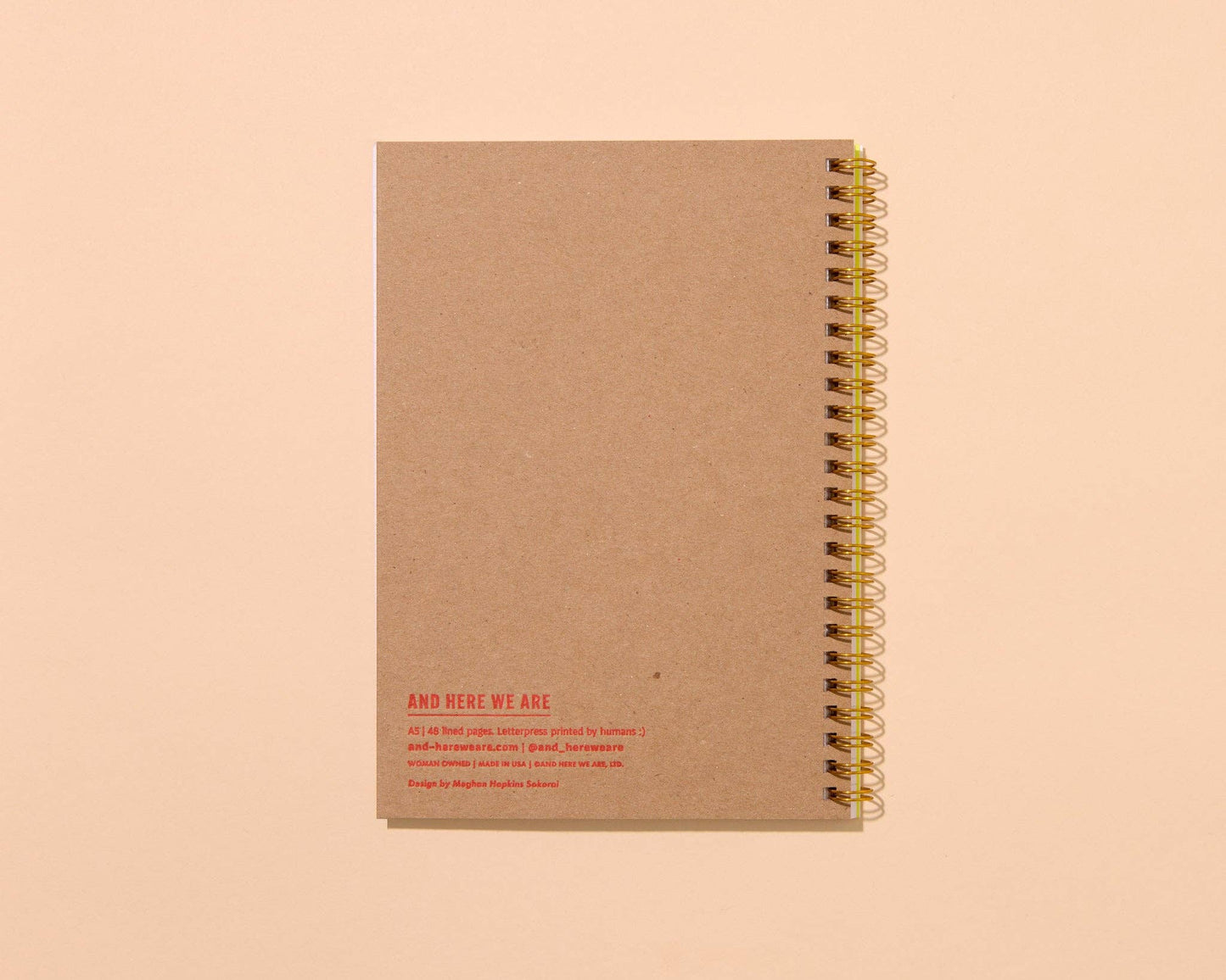 Sardine Fish Spiral Notebook