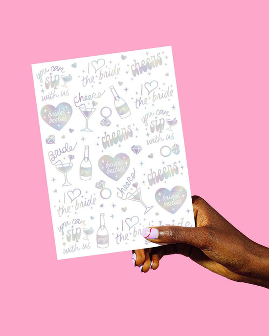 Bachelorette Party Temporary Tattoos