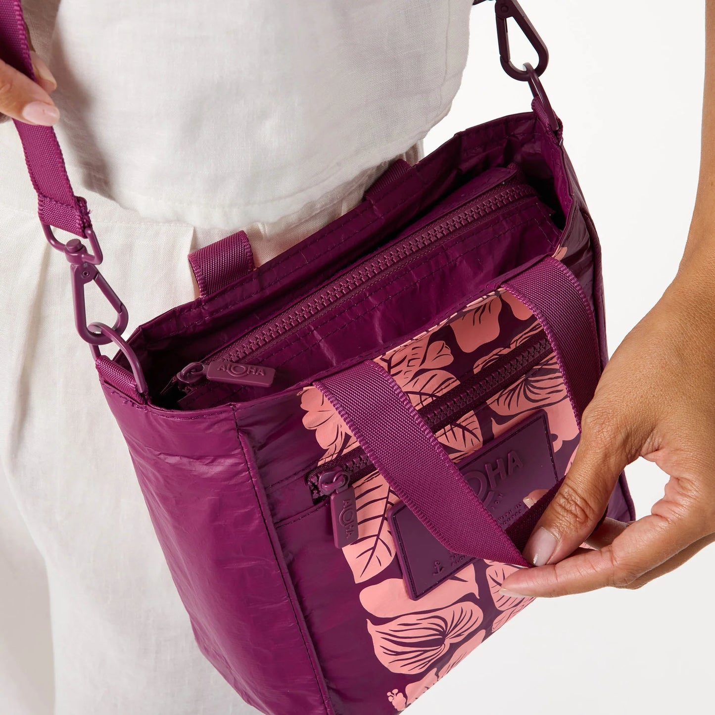 Aloha Collection Crossbody Bag Taffy/Plum