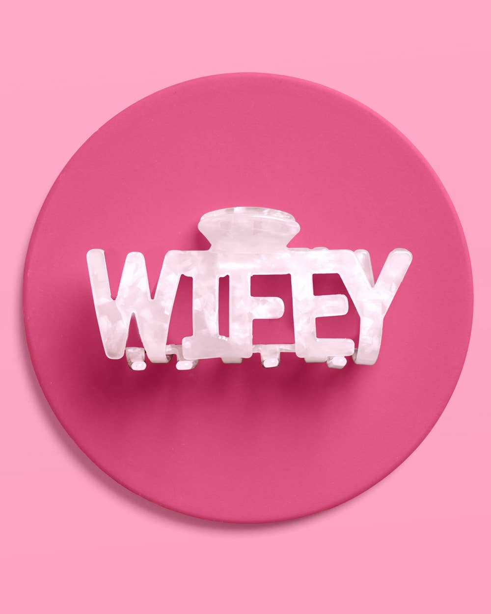 Wifey Claw Hair Clip | Bachelorette, Bridal, Gift