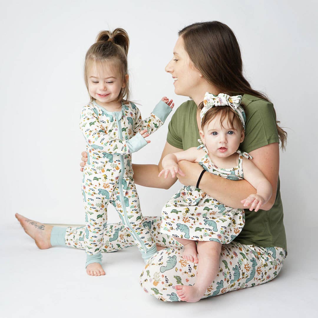 Emerson & Friends Manatee Bamboo Pajamas