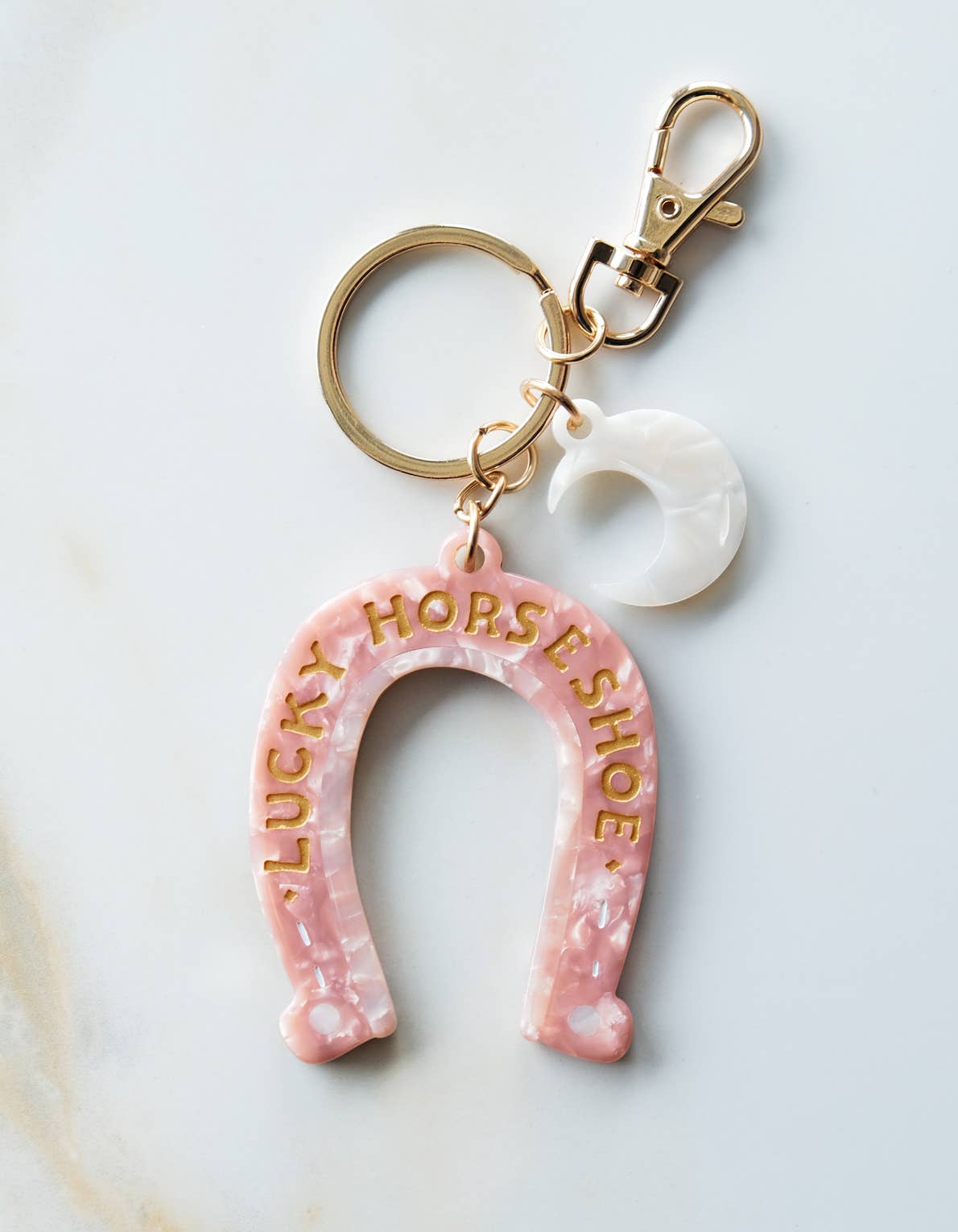 Lucky Bag Charm/Keychain Horseshoe