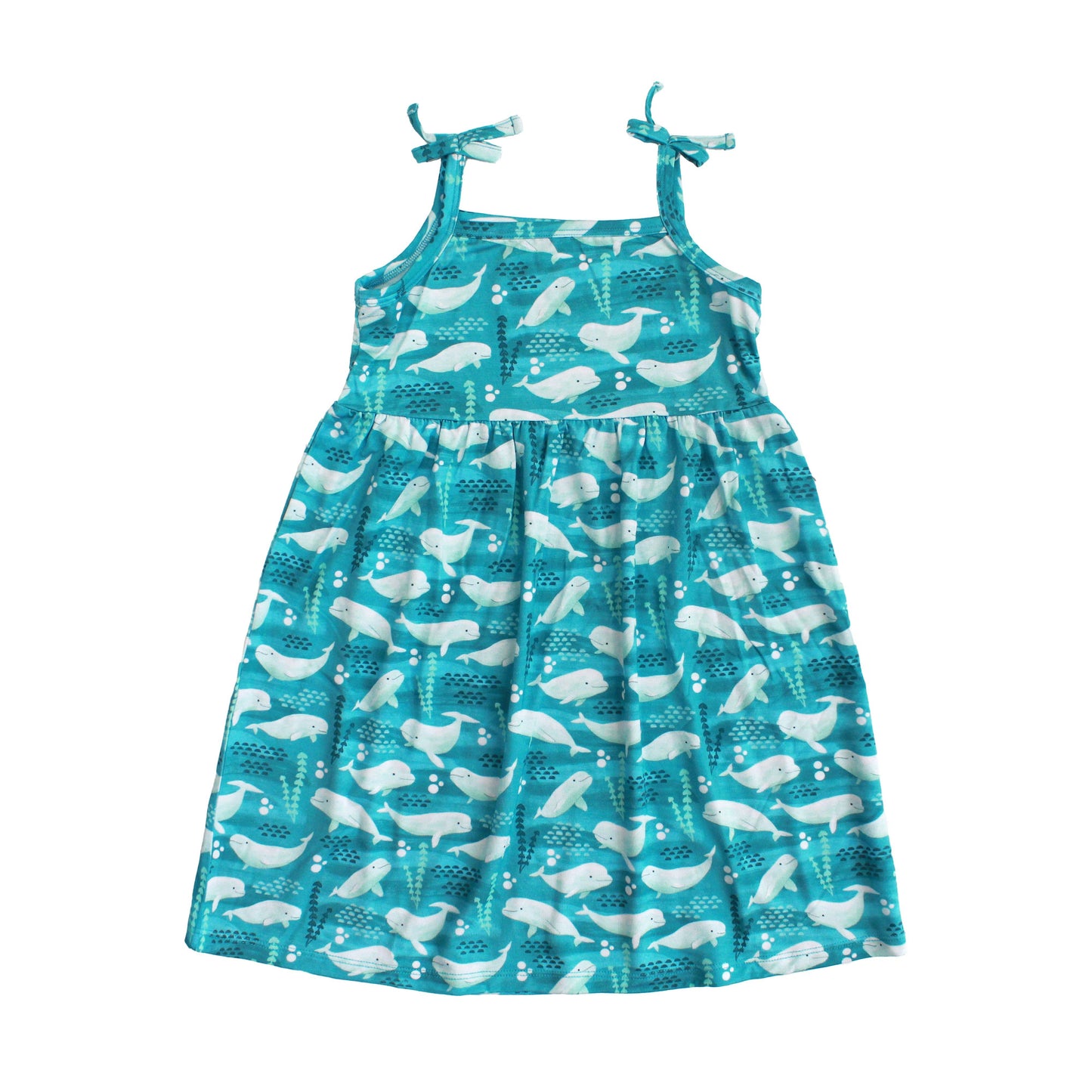 Emerson & Friends Beluga Whale Bamboo Sundress