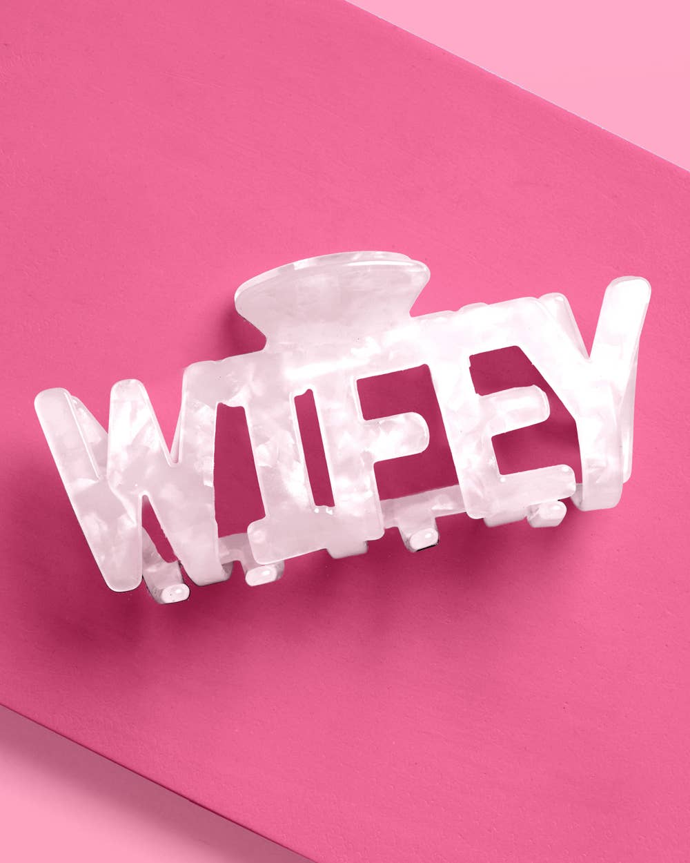 Wifey Claw Hair Clip | Bachelorette, Bridal, Gift
