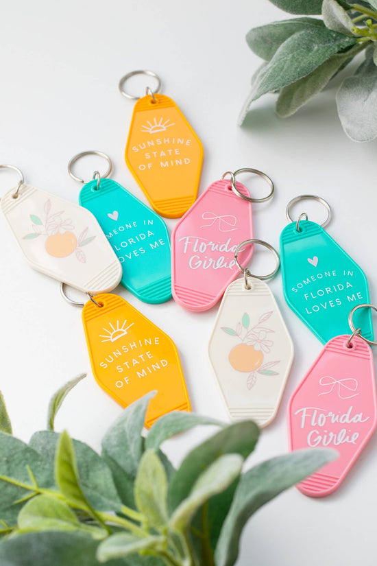 Sunshine State of Mind Keychain