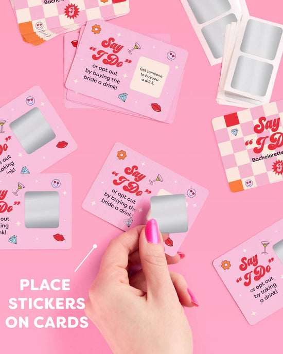 Bachelorette Dare Scratch Off Game