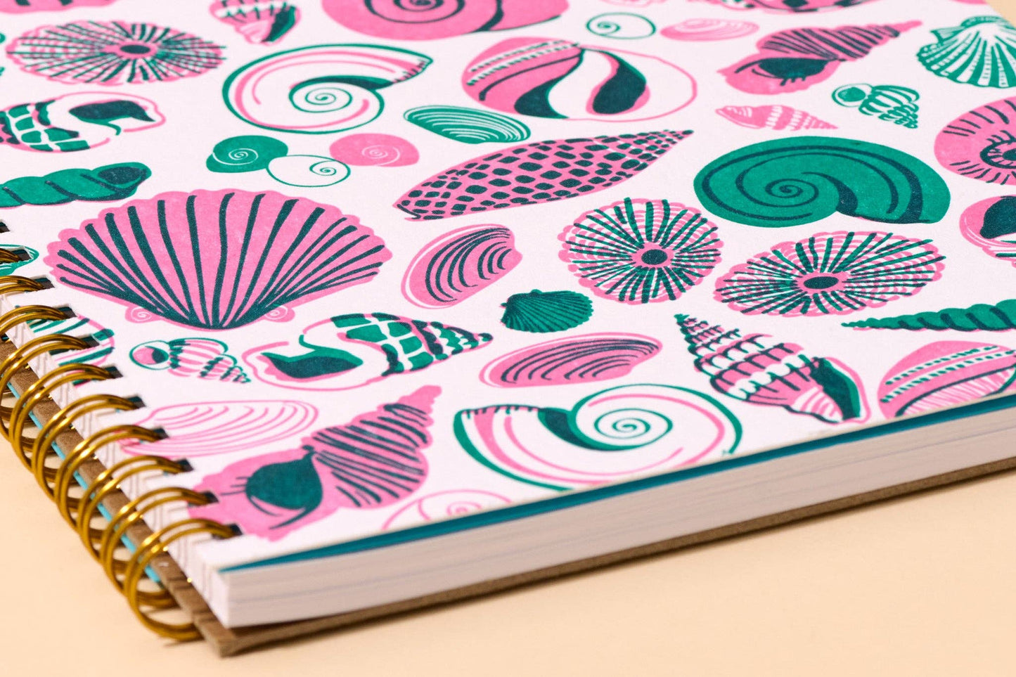 Shell Pattern  Spiral Notebook