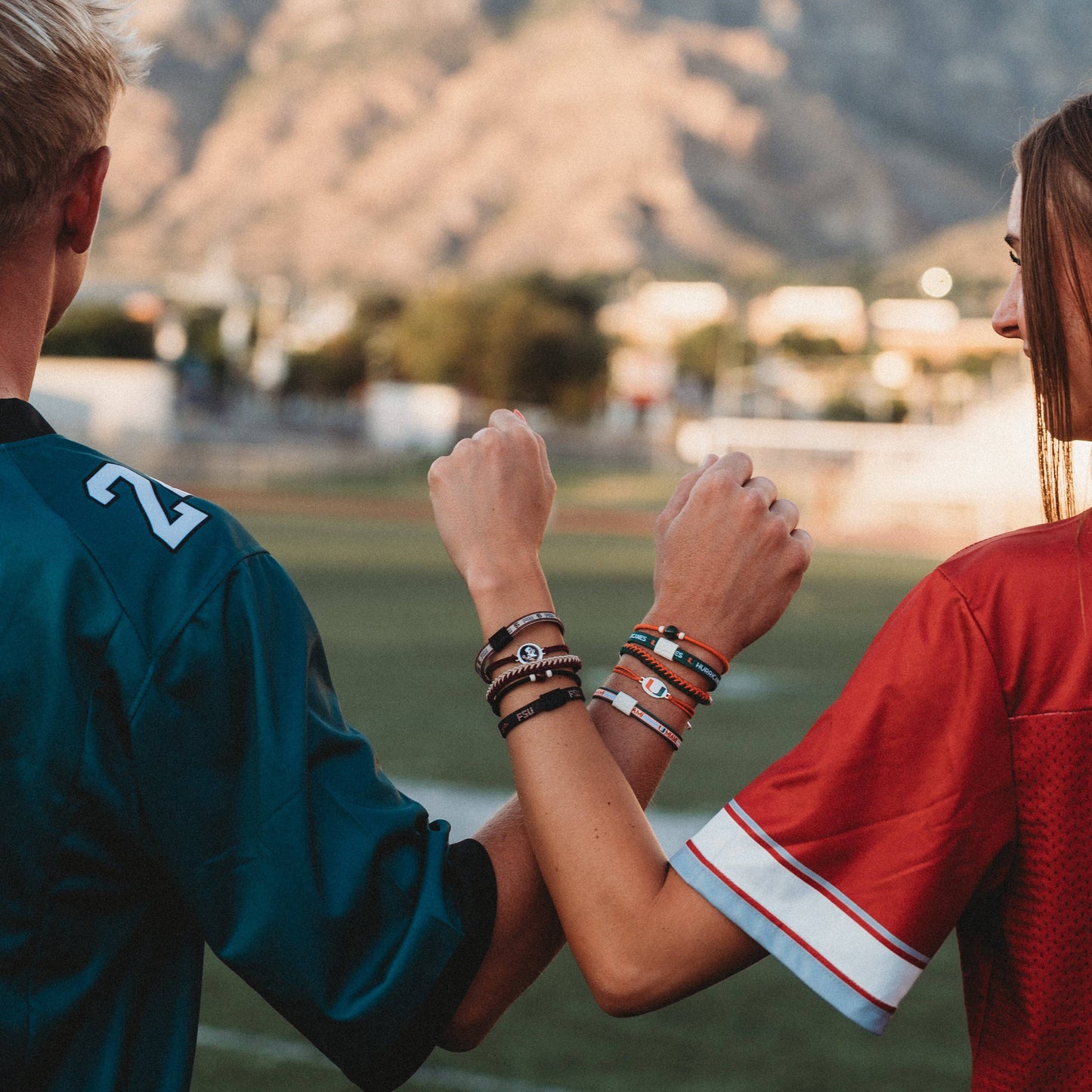 K'lani Florida State University Game Day Hair Tie Bracelets