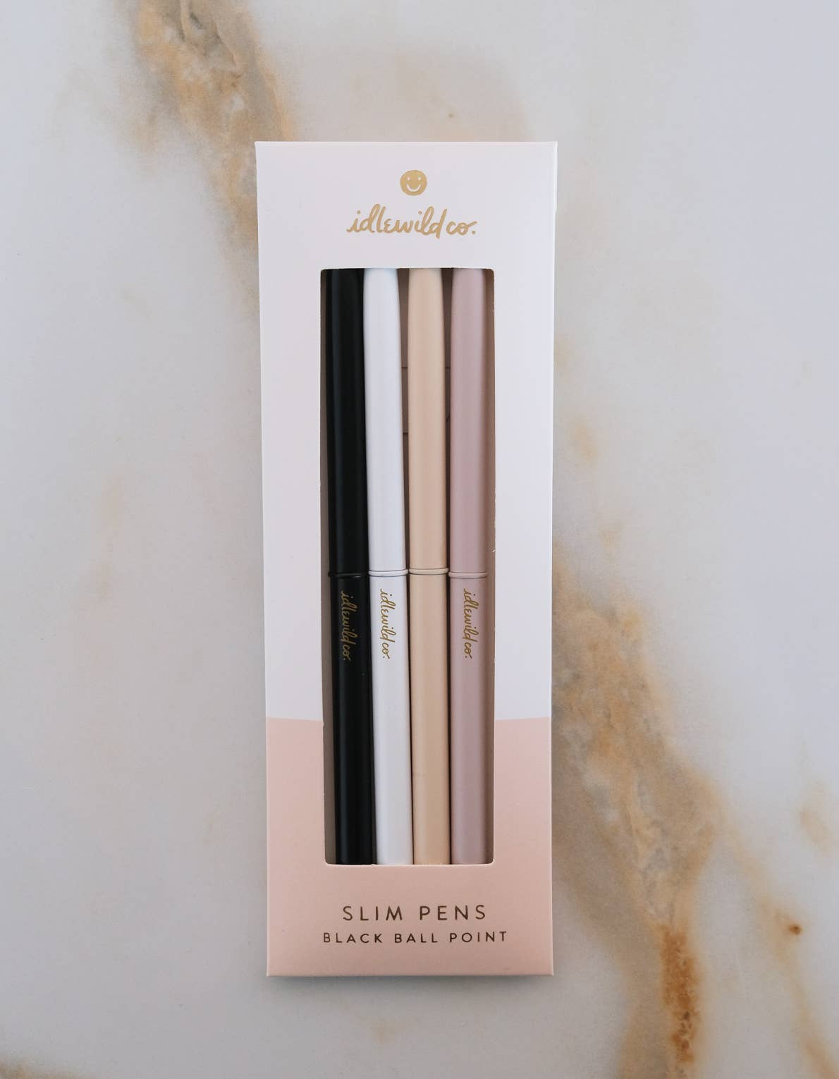 Neutral Matte Slim Pen, Set of Four