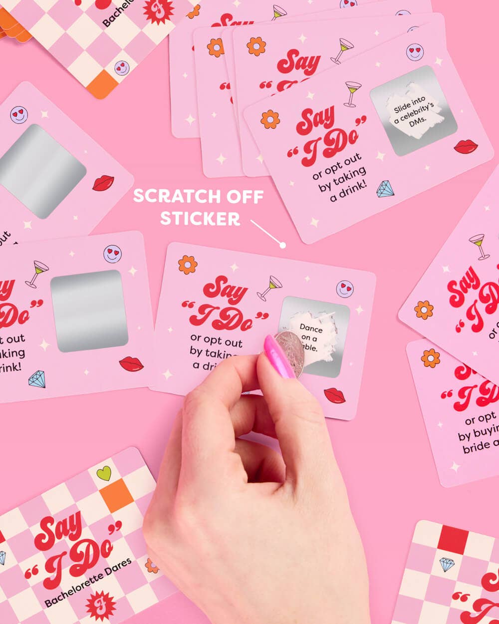 Bachelorette Dare Scratch Off Game