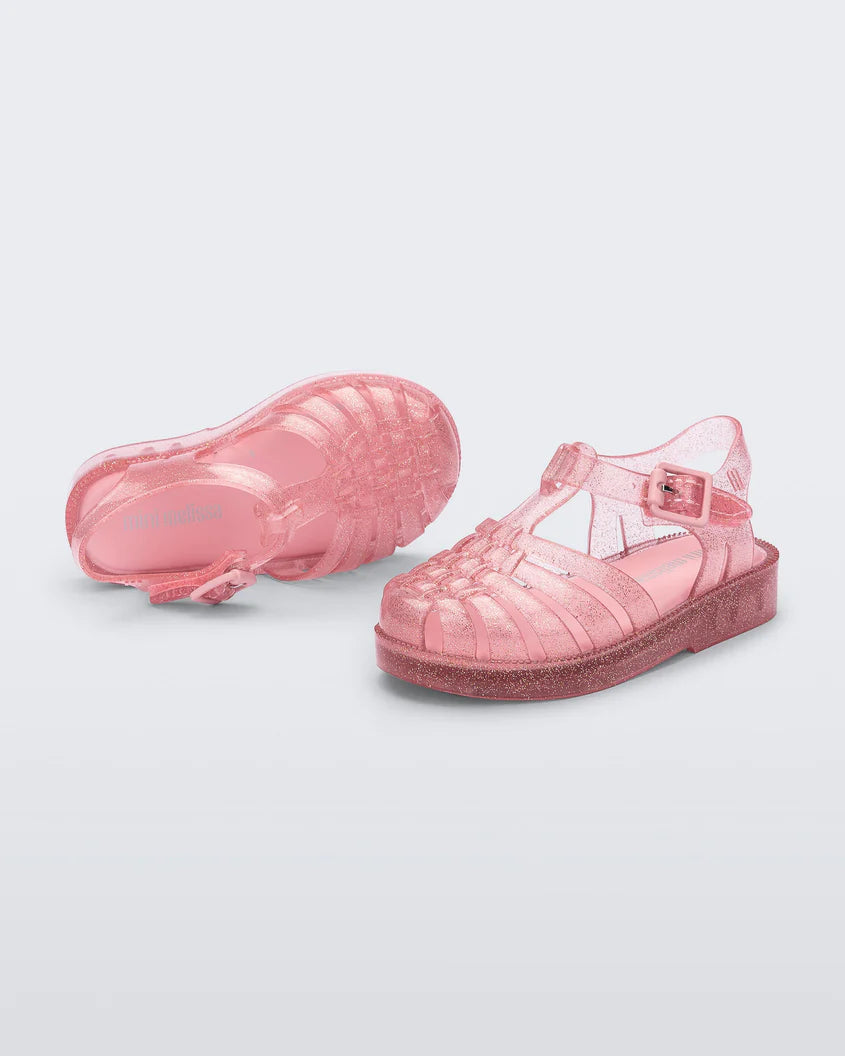 Mini Melissa Possession Sandal Glitter Light Pink