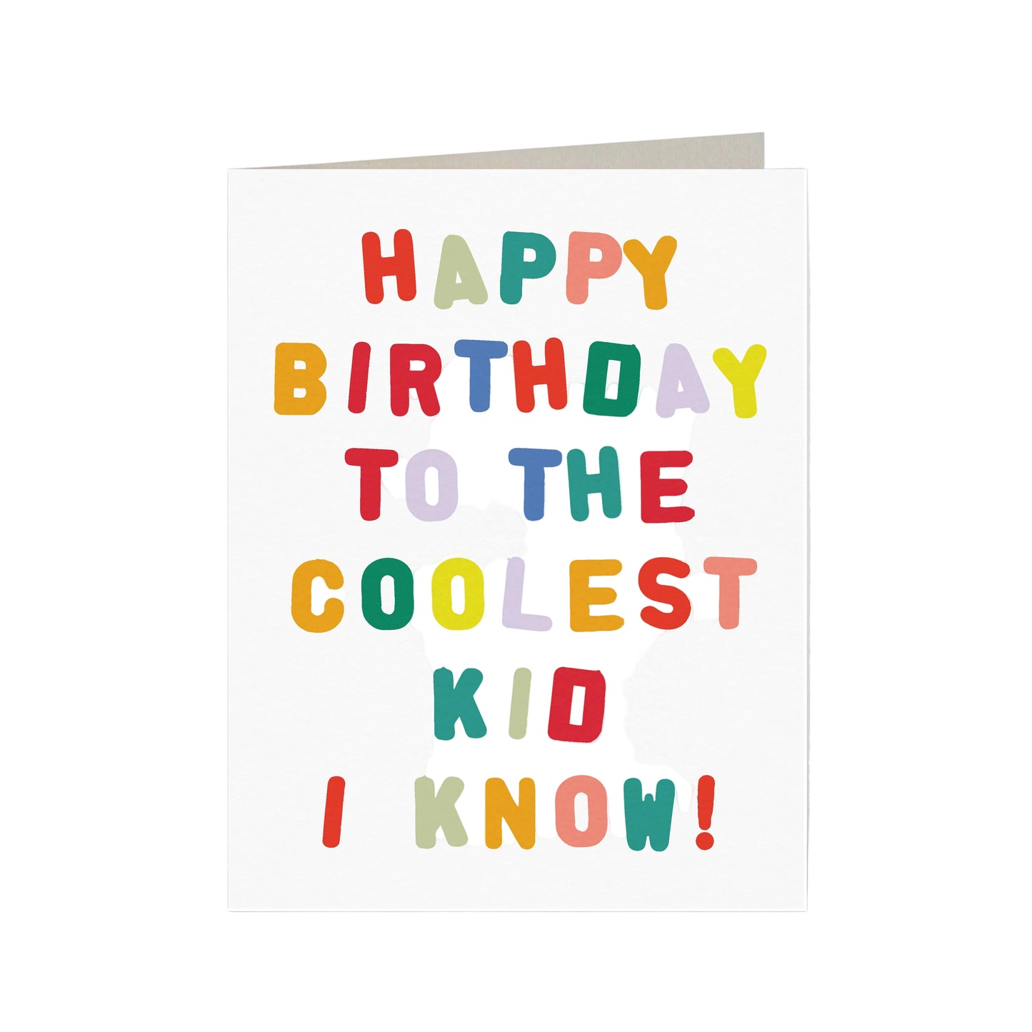 Coolest Kid Birthday Card