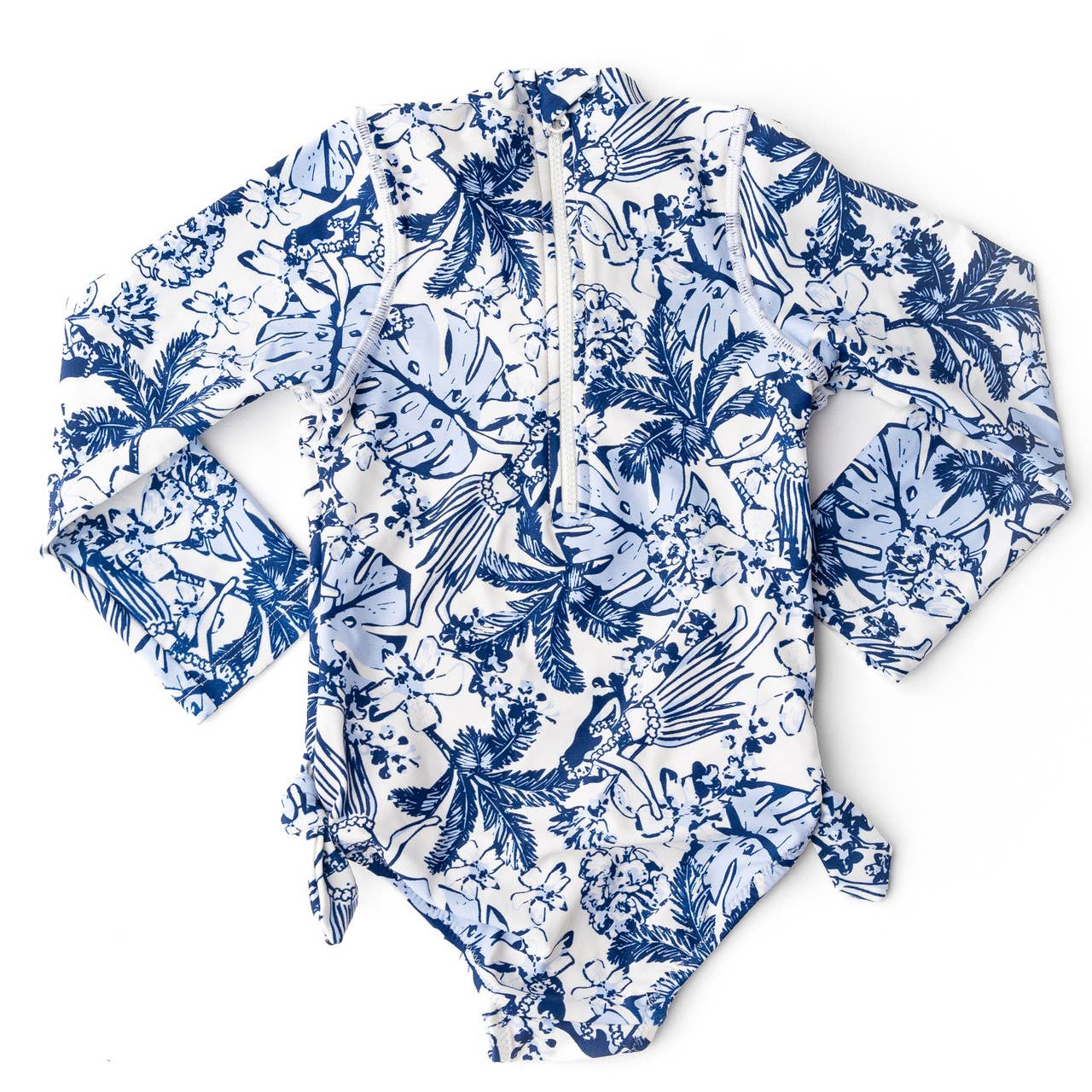 Shade Critters Tiki Tides Long Sleeve One Piece Swimsuit