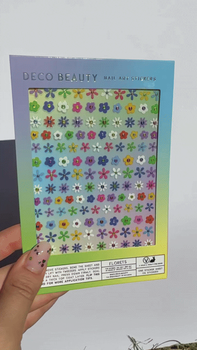 Deco Beauty Nail Art Stickers - Florets