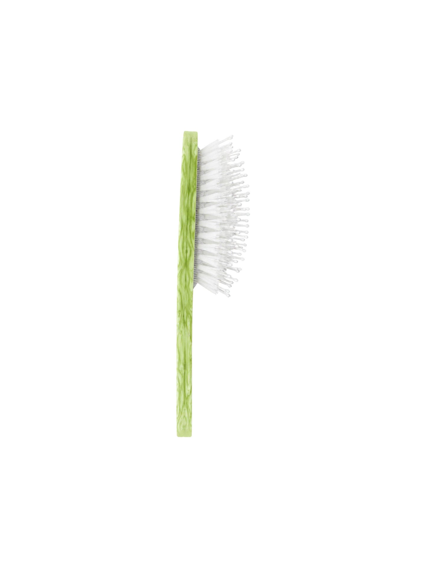 Solar Eclipse Hand-Painted Green Sakura Blossom Brush