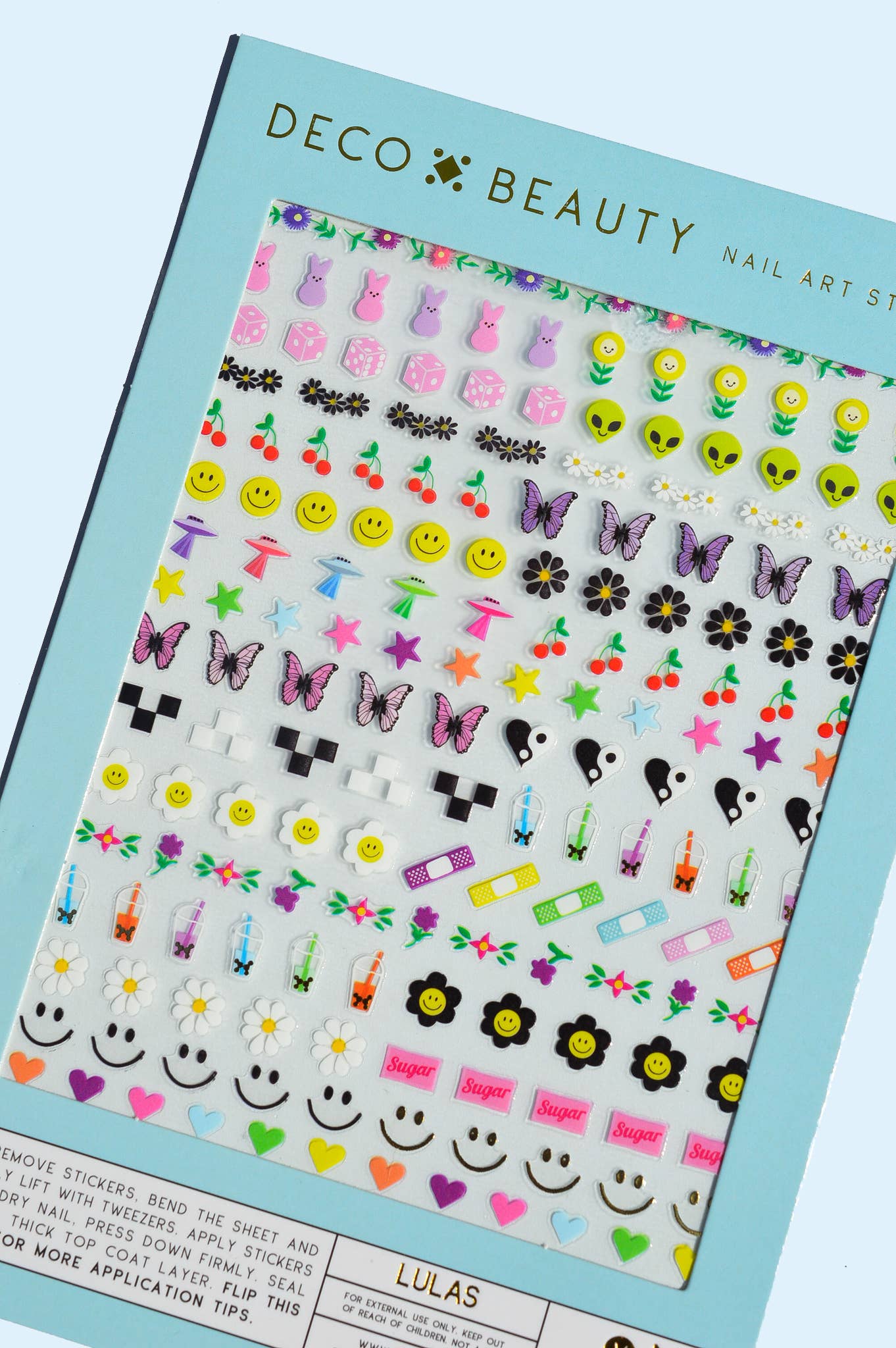 Deco Beauty Nail Art Stickers - Lulas