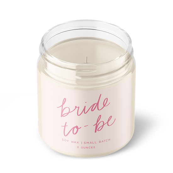Bride to Be 3oz Soy Candle