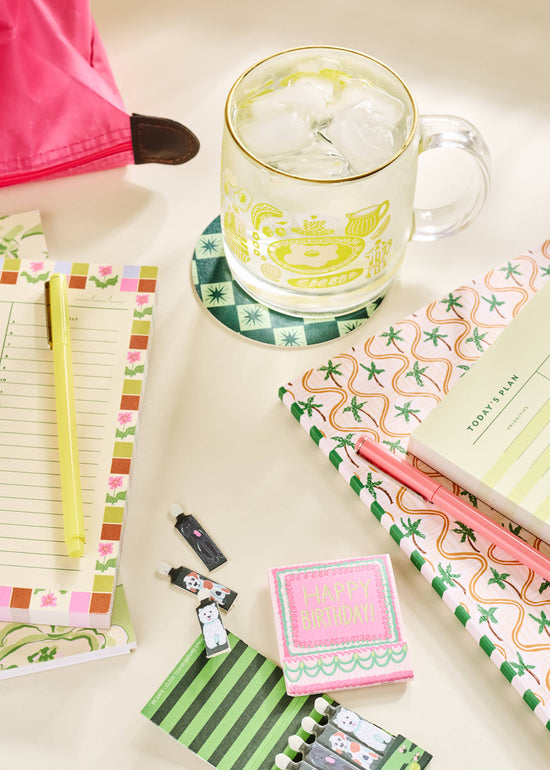 Sunset Palms Lined Journal