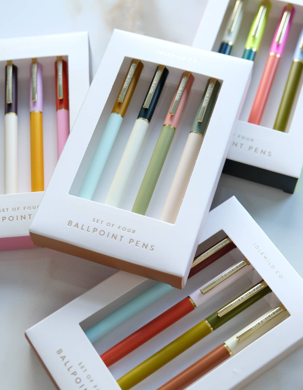 City Pallet Pens, Set of Four Cartenga