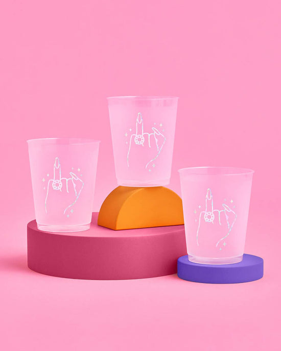 Bachelorette Party Ring Cups