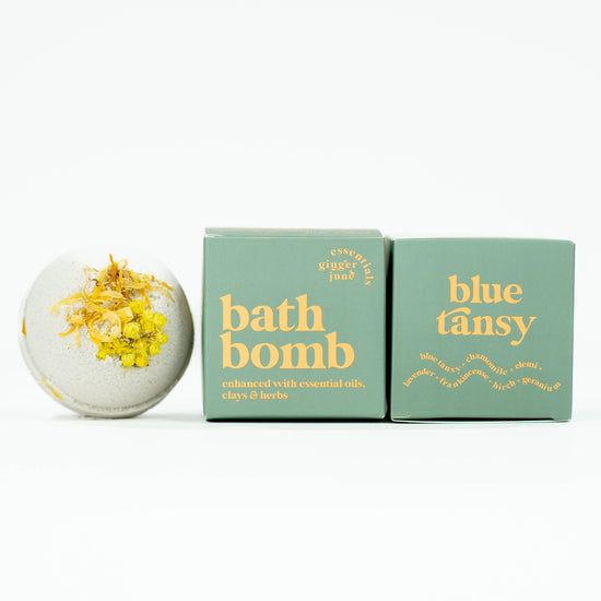 100% Botanical Bath Bomb Tansy